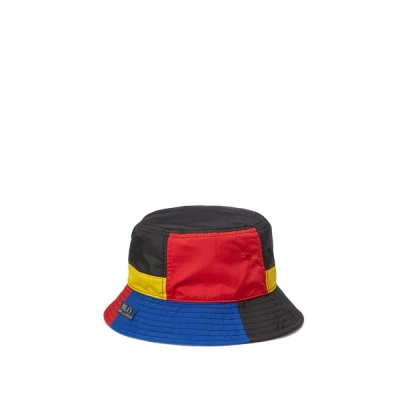 Polo Ralph Lauren Logo Bucket Hat In Multi