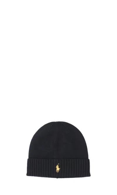 Polo Ralph Lauren Logo Cap In Black