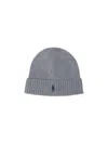 Polo Ralph Lauren Cappello Beanie In Lana In Gray
