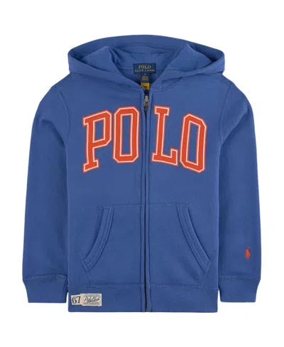 Polo Ralph Lauren Logo Casual Jacket In Blue