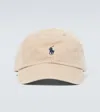 POLO RALPH LAUREN LOGO COTTON BASEBALL CAP