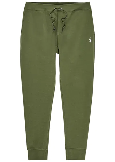 Polo Ralph Lauren Logo Cotton-blend Sweatpants In Green