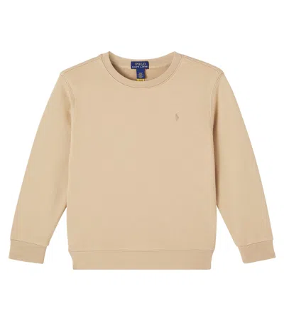 POLO RALPH LAUREN LOGO COTTON-BLEND SWEATSHIRT