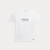Polo Ralph Lauren Logo Jersey Sleep Shirt In White