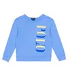 Polo Ralph Lauren Little Boy's Polo Logo Crewneck Sweatshirt In Harbor Island Blue
