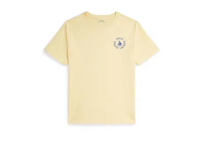 Polo Ralph Lauren Logo Cotton Jersey T-shirts (toddler/little Kid) Boy's T Shirt T-bird Yellow : 6 Little Kid