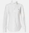Polo Ralph Lauren Casual Button-up Shirt With Long Sleeves In White
