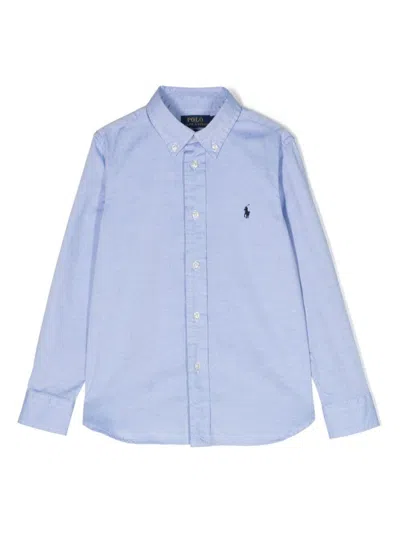 POLO RALPH LAUREN LOGO COTTON SHIRT