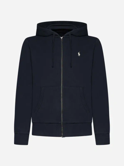 Polo Ralph Lauren Long Sleeve Performance Sweatshirt In Blue