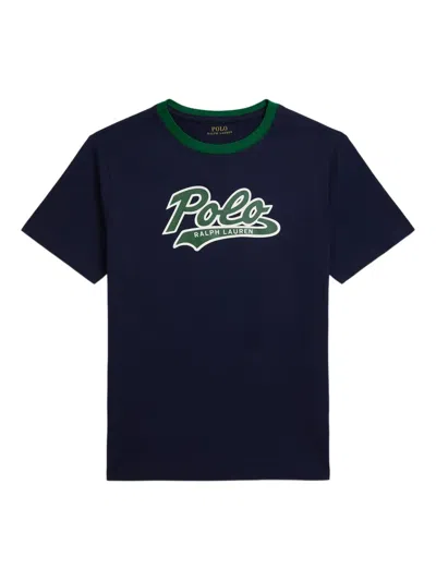 POLO RALPH LAUREN LOGO CREW-NECK T-SHIRT