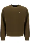 Polo Ralph Lauren Loopback Fleece Sweatishirt In Dark Loden (green)