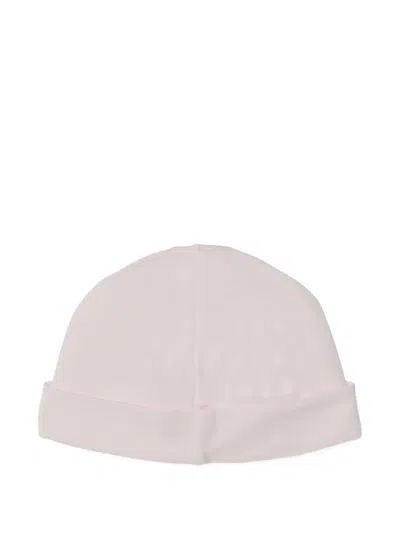Polo Ralph Lauren Babies' Logo Cuffia Hat In Pink