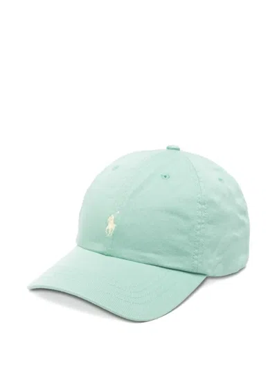Polo Ralph Lauren Kids' Logo-detail Cap In Green