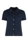 Polo Ralph Lauren Logo Detail Cotton Cardigan