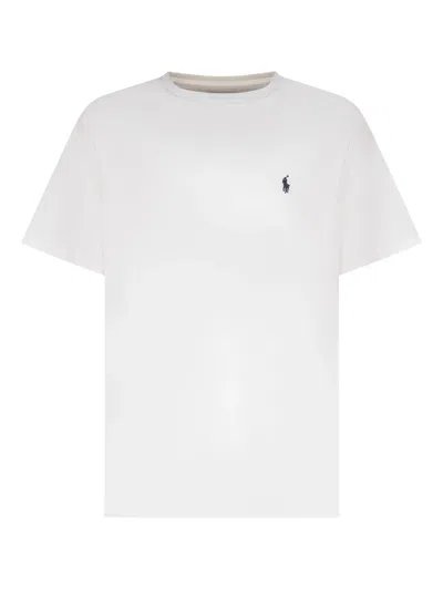Polo Ralph Lauren Kids' Logo-detail Cotton T-shirt In White