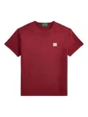 Polo Ralph Lauren Logo-detail Crew-neck T-shirt In Red