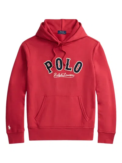 POLO RALPH LAUREN LOGO-DETAIL HOODIE