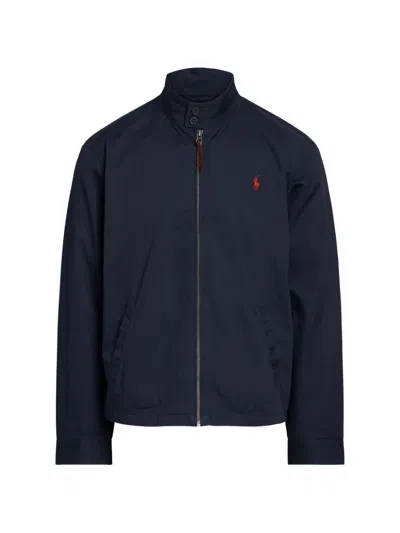 Polo Ralph Lauren Logo-detail Jacket In Blue