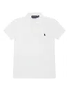 Polo Ralph Lauren Slim Fit Cotton Mesh Polo Shirt In White
