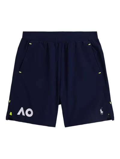Polo Ralph Lauren Kids' Logo-detail Shorts In Blue