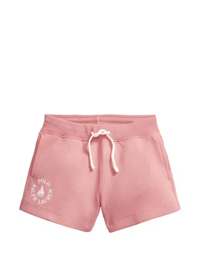 Polo Ralph Lauren Kids' Logo-detail Shorts In Pink
