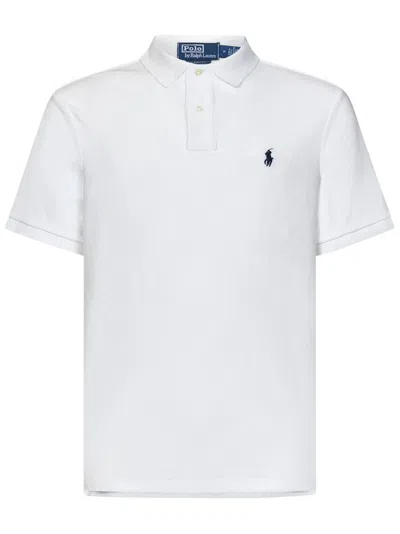 Polo Ralph Lauren Logo Detailed Polo Shirt In White