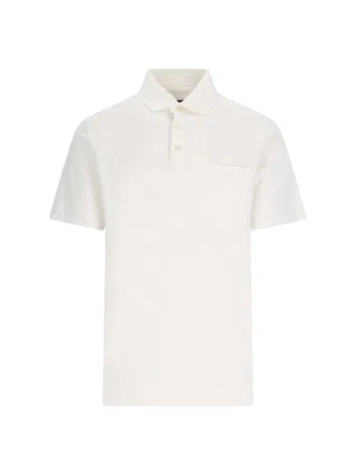Polo Ralph Lauren Logo Detailed Polo Shirt In White