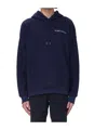Polo Ralph Lauren Logo Embroidered Drawstring Hoodie In Blue
