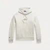 Polo Ralph Lauren Logo Double-knit Hoodie In White