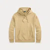 Polo Ralph Lauren Logo Double-knit Hoodie In Neutral