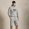 Polo Ralph Lauren 16.5 Cm Loopback Fleece Short In Andover Heather