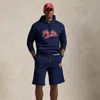 Polo Ralph Lauren Logo Double-knit Short In Cruise  Navy