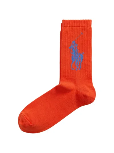 Polo Ralph Lauren Logo-embellished Socks In Multi