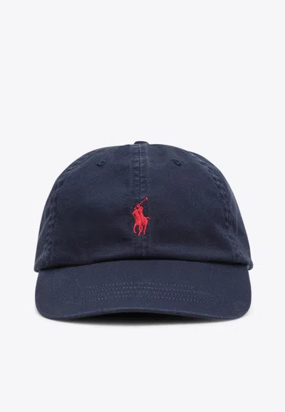 POLO RALPH LAUREN LOGO EMBROIDERED BASEBALL CAP
