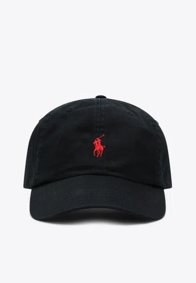 POLO RALPH LAUREN LOGO EMBROIDERED BASEBALL CAP