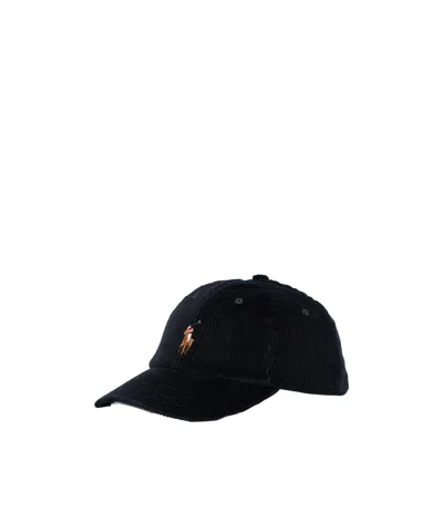 Polo Ralph Lauren Logo Embroidered Baseball Cap In Black
