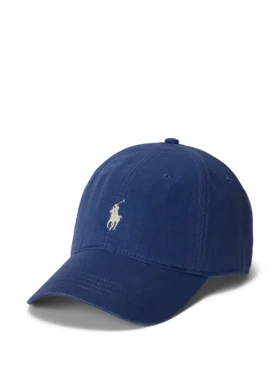 Polo Ralph Lauren Logo-embroidered Baseball Cap In Blue