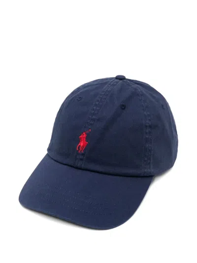 Polo Ralph Lauren Logo-embroidered Baseball Cap In Blue
