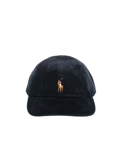 Polo Ralph Lauren Logo Embroidered Baseball Cap In Blue