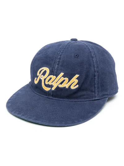 Polo Ralph Lauren Logo-embroidered Baseball Cap In Blue