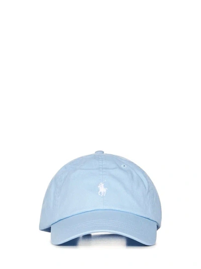 Polo Ralph Lauren Logo Embroidered Baseball Cap In Blue