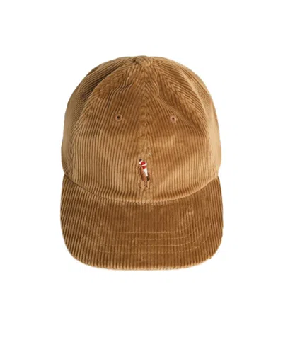 Polo Ralph Lauren Logo Embroidered Baseball Cap In Brown