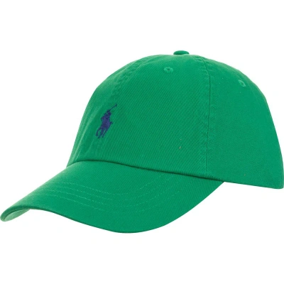 Polo Ralph Lauren Logo Embroidered Baseball Cap In Green
