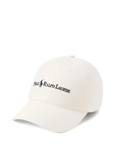 Polo Ralph Lauren Logo-embroidered Baseball Cap In Neutral