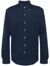 Polo Ralph Lauren Sport Shirt Long Sleeve Clothing In Blau