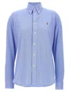 Polo Ralph Lauren Shirt  Woman Color Gnawed Blue In Light Blue