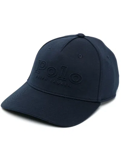 Polo Ralph Lauren Logo-embroidered Cap In Black