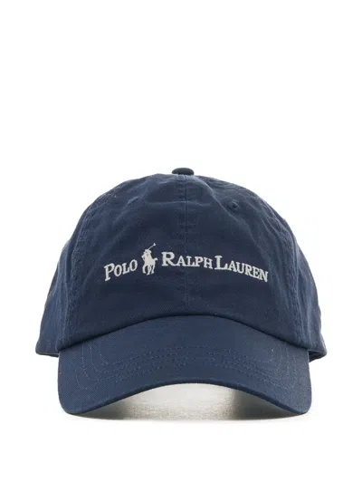 Polo Ralph Lauren Logo-embroidered Cap In Blue