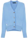 Polo Ralph Lauren Cardigan  Woman Color Blue In Blau