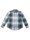 Polo Ralph Lauren Ralph Lauren Kids Camicia A Quadri In White Green Multi